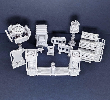 Event Scatter Pack - Sci-Fi Event Terrain -  Sci-Fi Grimdark Civilians by Print Minis