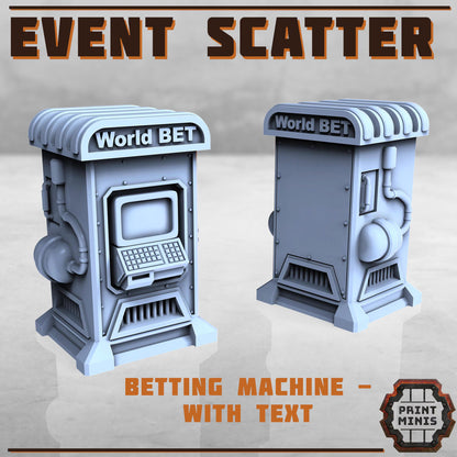Event Scatter Pack - Sci-Fi Event Terrain -  Sci-Fi Grimdark Civilians by Print Minis