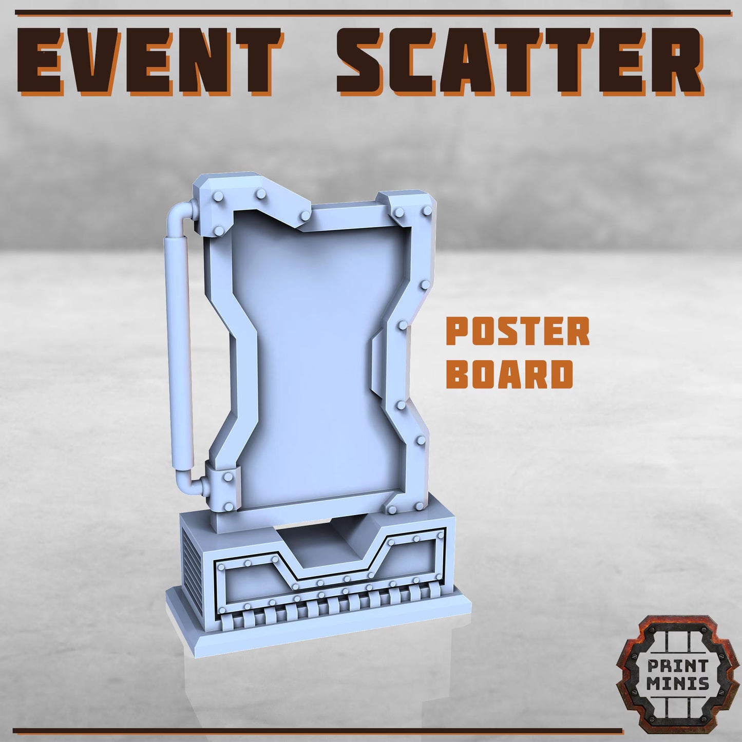 Event Scatter Pack - Sci-Fi Event Terrain -  Sci-Fi Grimdark Civilians by Print Minis