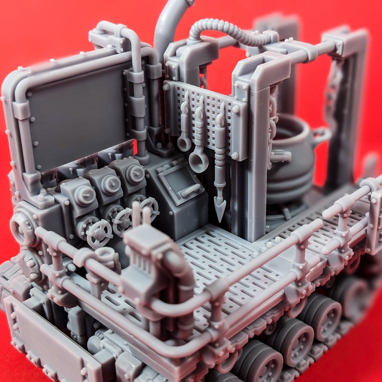 The Gribble Krawler w/ Chef - Sci-Fi Grimdark Mercenaries by Print Minis