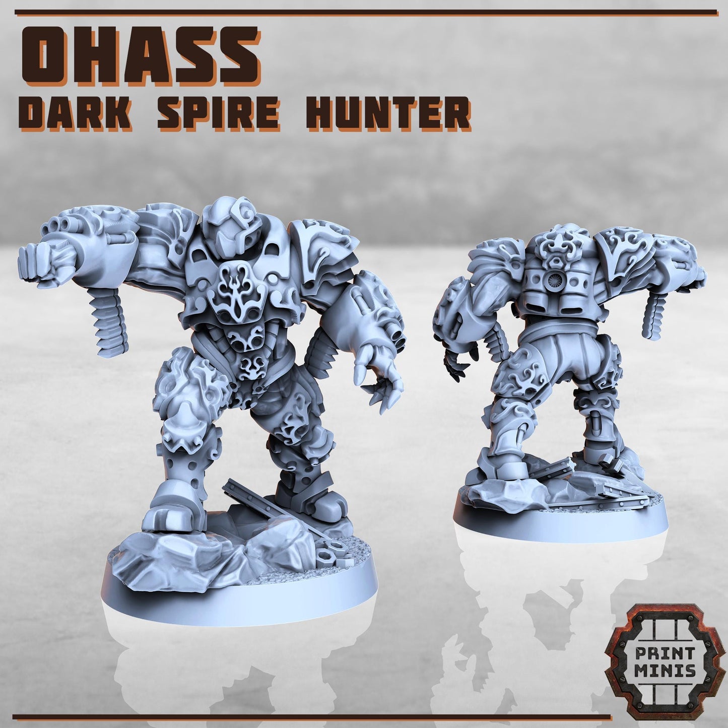 Dark Spire Hunters -  Sci-Fi Grimdark Mutant Hunters by Print Minis