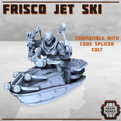 Scumrider - Sump Raft - Sci-Fi City Skirmish Wargaming Terrain
