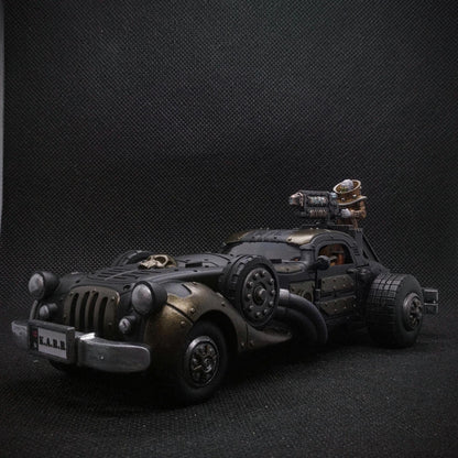 Classic Race Car - Angelika w/ Silent Spectres - Silent Spectre Gangers - Sci-Fi Grimdark Mercenaries by Print Minis