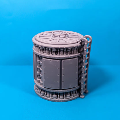 Wasteland Water Tower - Sci-Fi Space Industrial Terrain by Print Minis