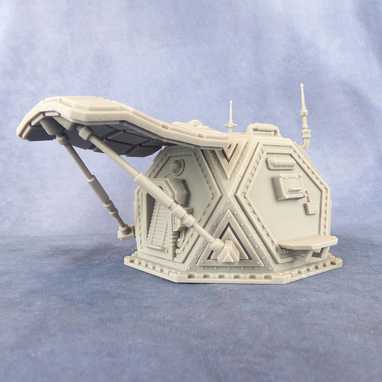 Wasteland Tents Kit -  Sci-Fi Grimdark Desert Terrain by Print Minis