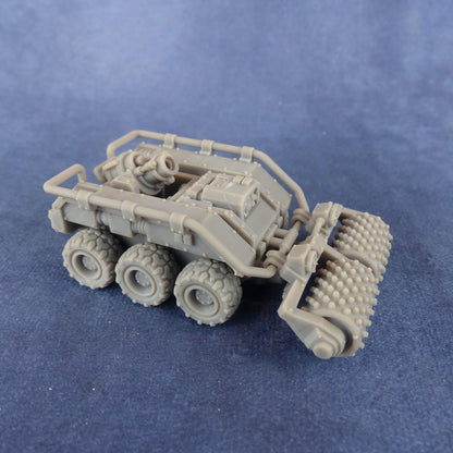 Hellion - Crusher Edition - Demolitions Vehicle and Remote Defence Vehicle - Kaledon Fortis Army, Sci-Fi Space Soldiers by Print Minis