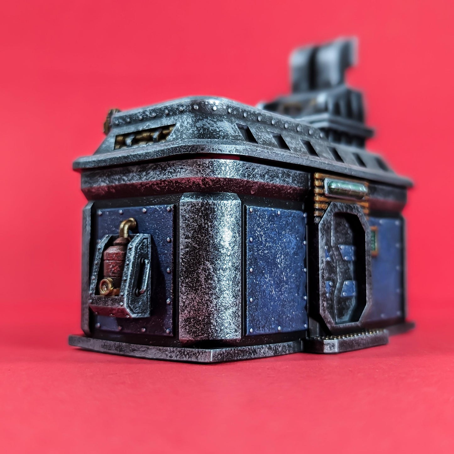 Market Vendor Stalls (interior details) - Sci-Fi City Skirmish Wargaming Terrain by Print Minis