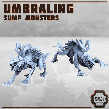 Umbraling - Sump Monsters -  Sci-Fi Grimdark Monsters by Print Minis