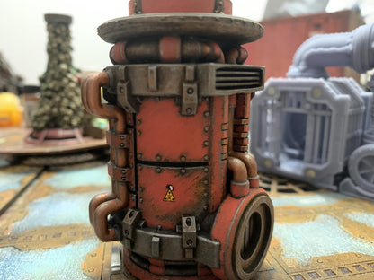 Industrial Chimney - Sci-Fi Space Industrial Terrain by Print Minis