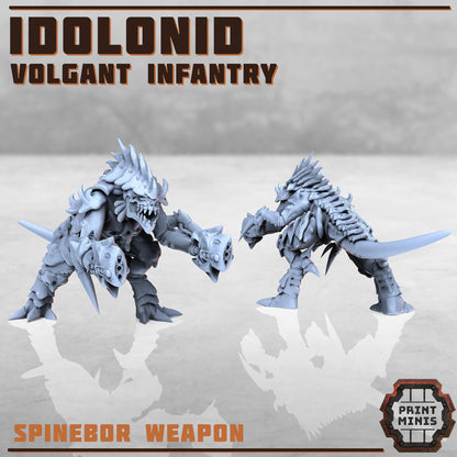 Idolonid - Volgant Infantry -  Sci-Fi Grimdark Bug aliens by Print Minis