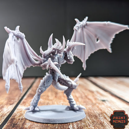 Winged Alpha - Idolonids -  Sci-Fi Grimdark Bug aliens by Print Minis