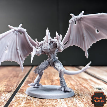 Winged Alpha - Idolonids -  Sci-Fi Grimdark Bug aliens by Print Minis