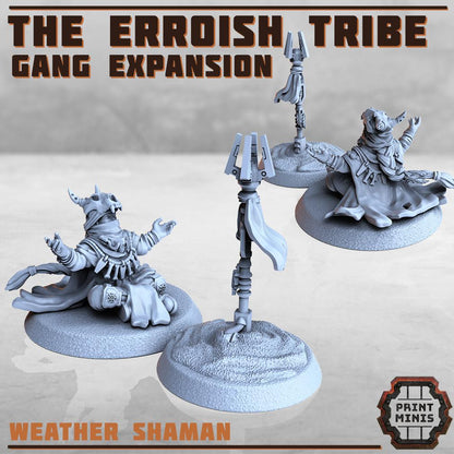 The Erroish Tribe - Gang Expansion -  Sci-Fi Grimdark Mercenaries by Print Minis