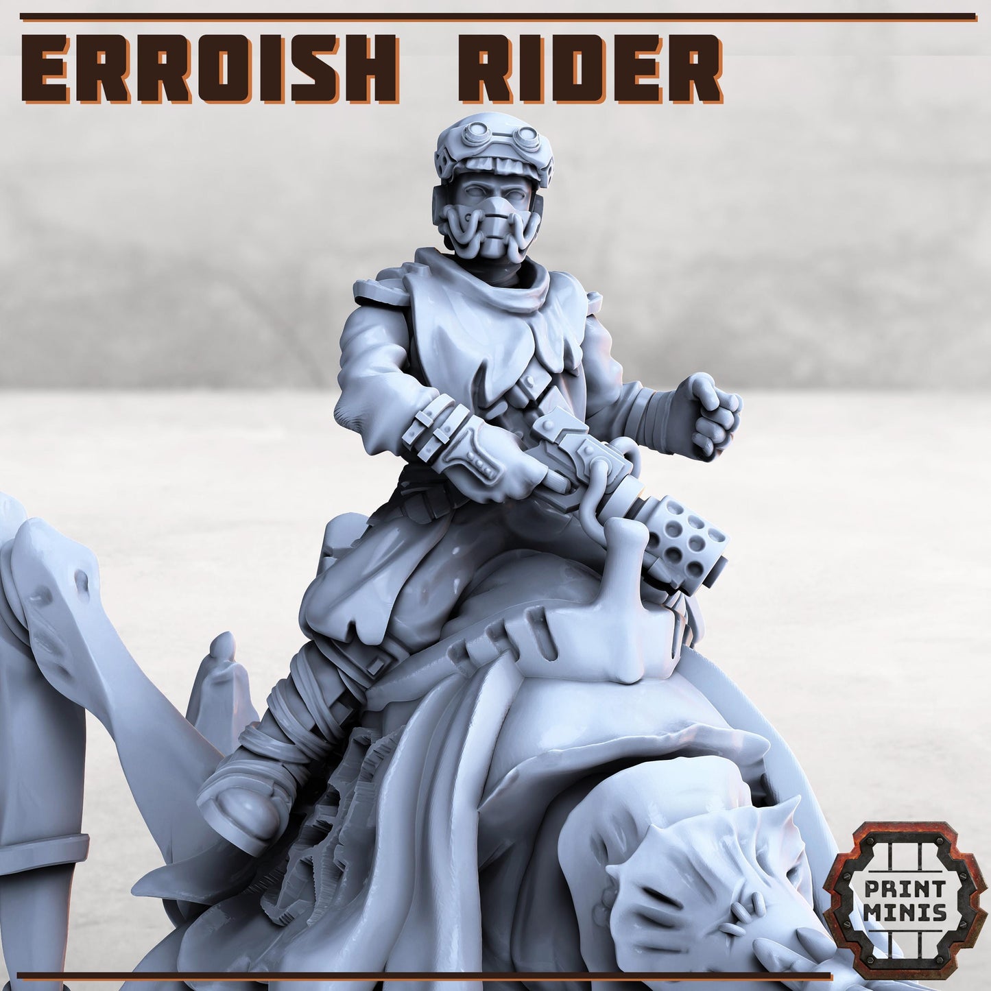 Erroish Desert Riders - Erroish People -  Sci-Fi Grimdark Mercenaries by Print Minis
