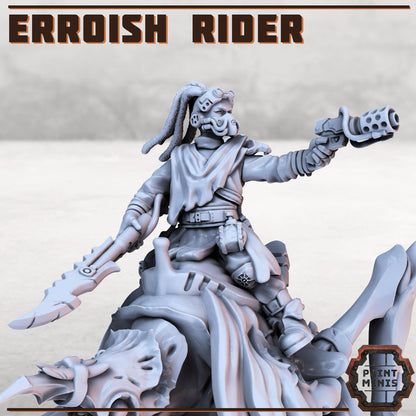 Erroish Desert Riders - Erroish People -  Sci-Fi Grimdark Mercenaries by Print Minis