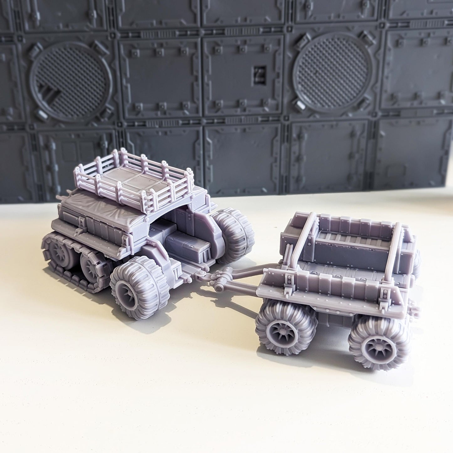 Wasteland Mimas Tank - Sci-Fi Grimdark Mercenaries by Print Minis