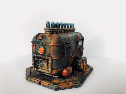 Charging Station - Refuelling Base - Sci-Fi Space Industrial Terrain by Print Minis