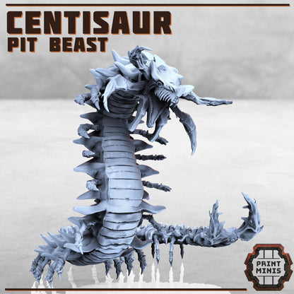 Centisaur - a Pit Beast -  Sci-Fi Grimdark Bug aliens by Print Minis