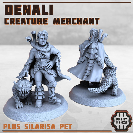 Denali - Beast Merchant -  Sci-Fi Grimdark Mercenaries by Print Minis