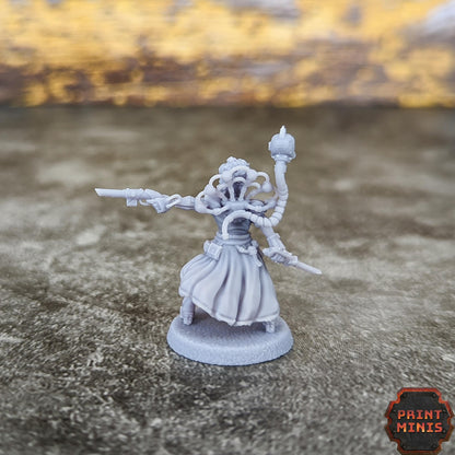 Cressida - Bounty Hunter -  Sci-Fi Grimdark Mercenaries by Print Minis