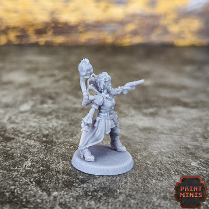Cressida - Bounty Hunter -  Sci-Fi Grimdark Mercenaries by Print Minis