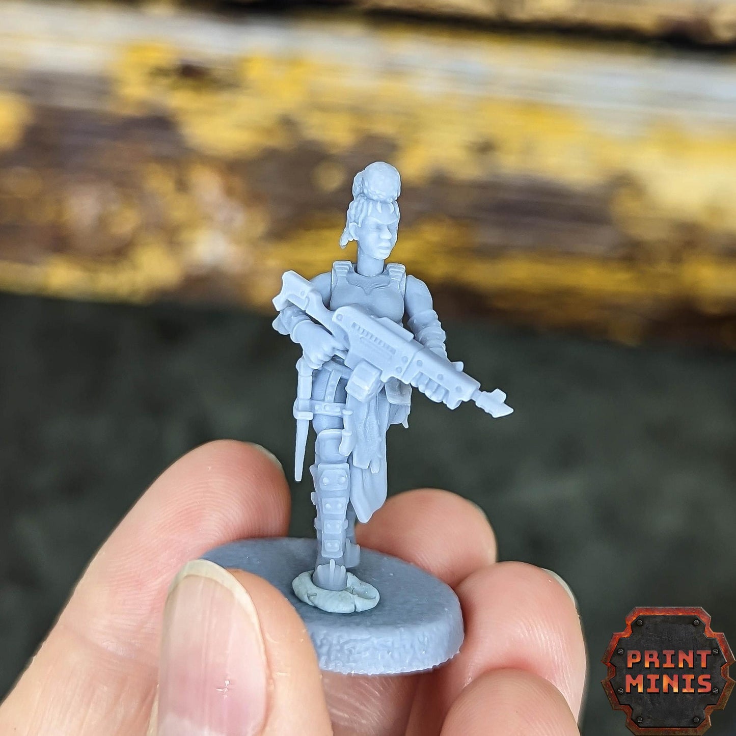 Bitter Nightshades Female Gang - Sci-Fi Grimdark City Skirmish Warfare Female Mercenaries by Print Minis