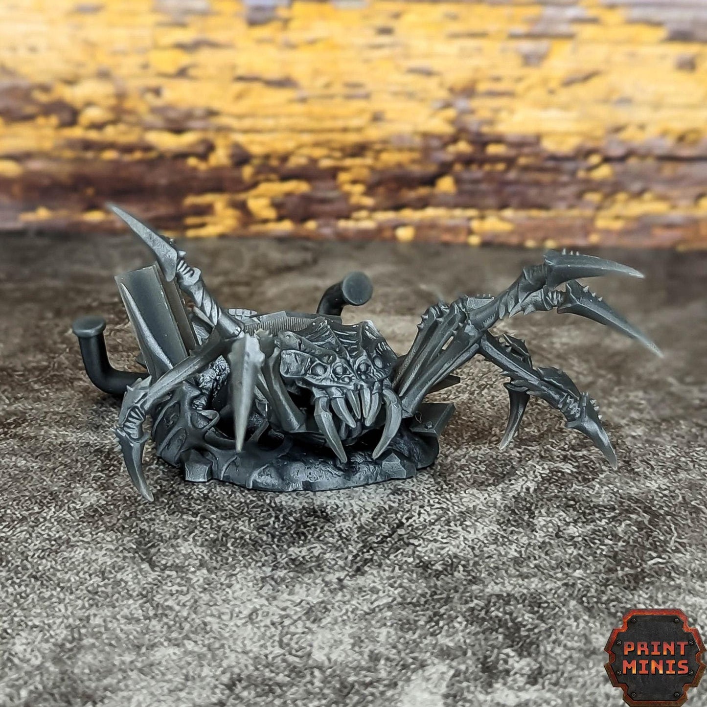Giant Wasteland Arachnid -  Sci-Fi Grimdark Monsters by Print Minis
