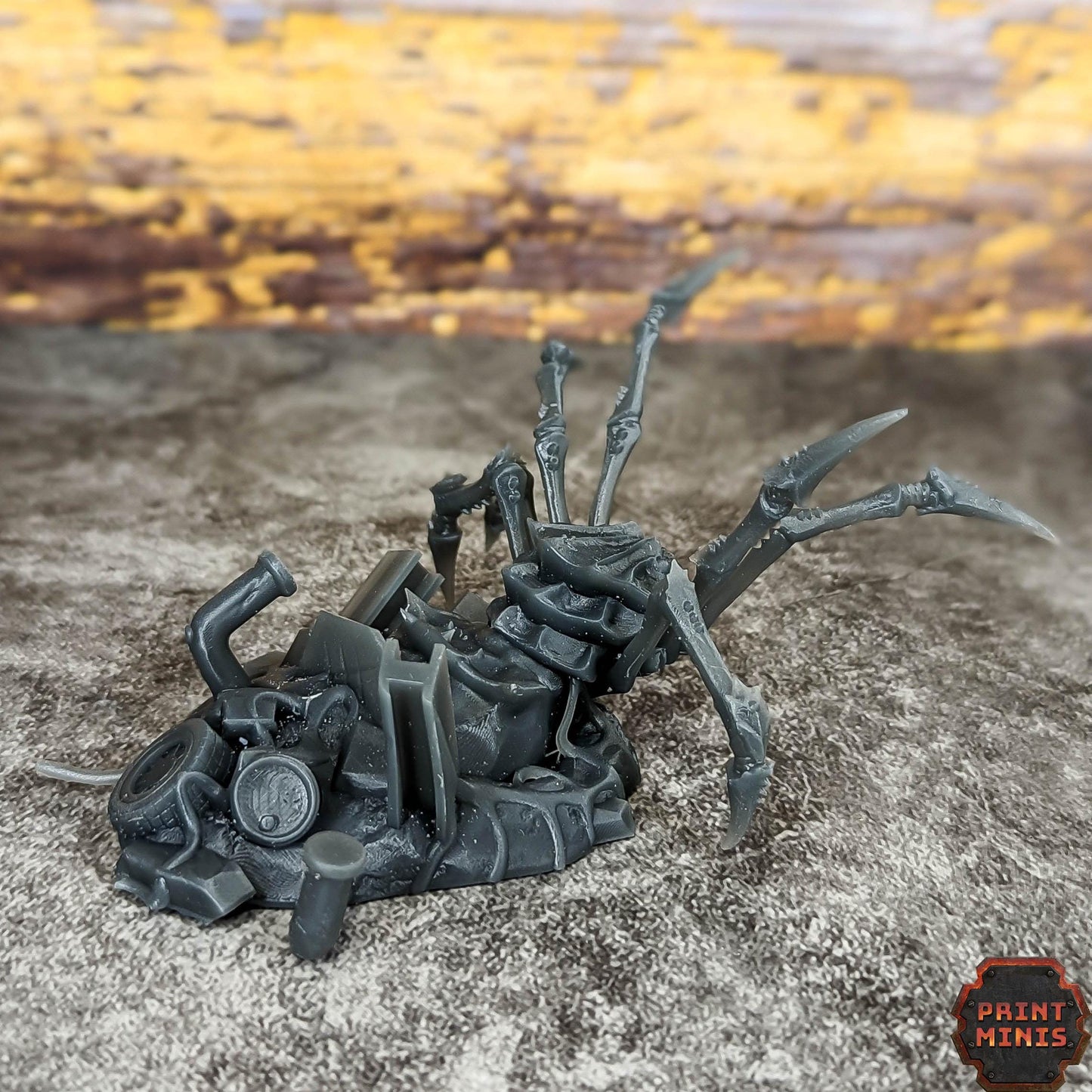 Giant Wasteland Arachnid -  Sci-Fi Grimdark Monsters by Print Minis