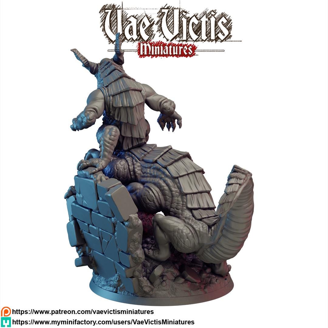Behir, Gigantic Monster by Vae Victis, perfect for Fantasy Wargames and Tabletop RPGs
