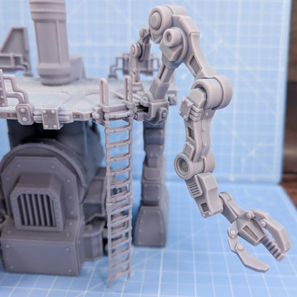 Rustspire Foundry - Sci-Fi Space Industrial Terrain by Print Minis