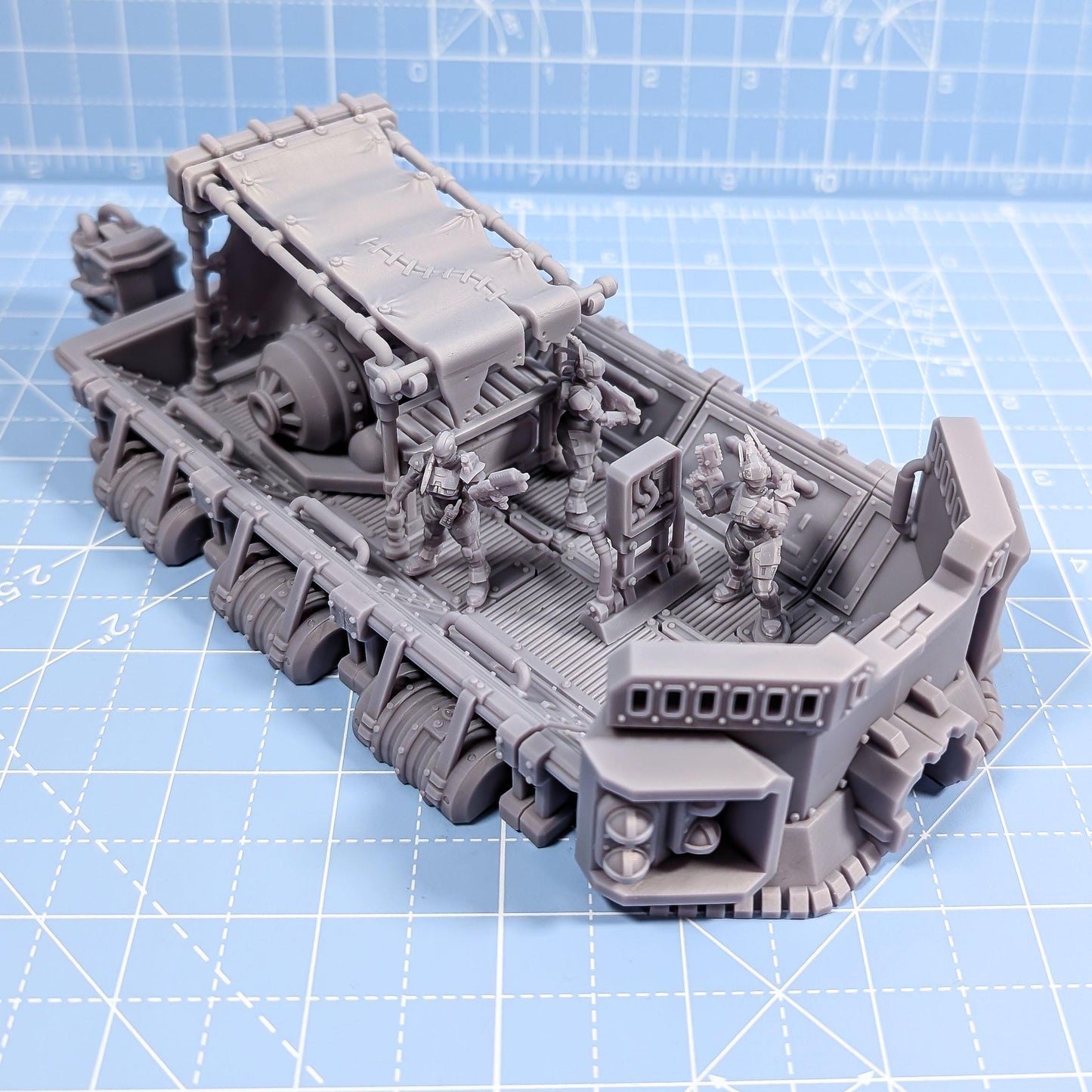 Scumrider - Sump Raft - Sci-Fi City Skirmish Wargaming Terrain by Print Minis