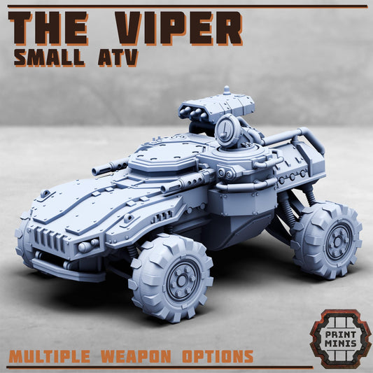 The Viper ATV - Code Splicer Cult -  Sci-Fi Grimdark Vehicles by Print Minis
