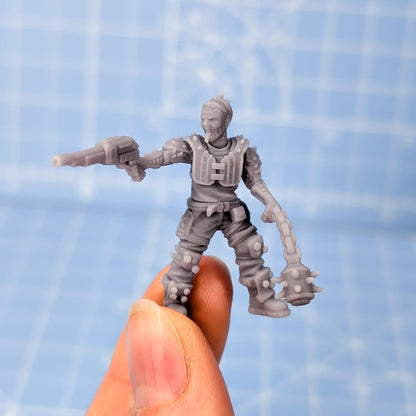 Mutated Splicer Outcast Gang -  Sci-Fi Grimdark Splicers by Print Minis