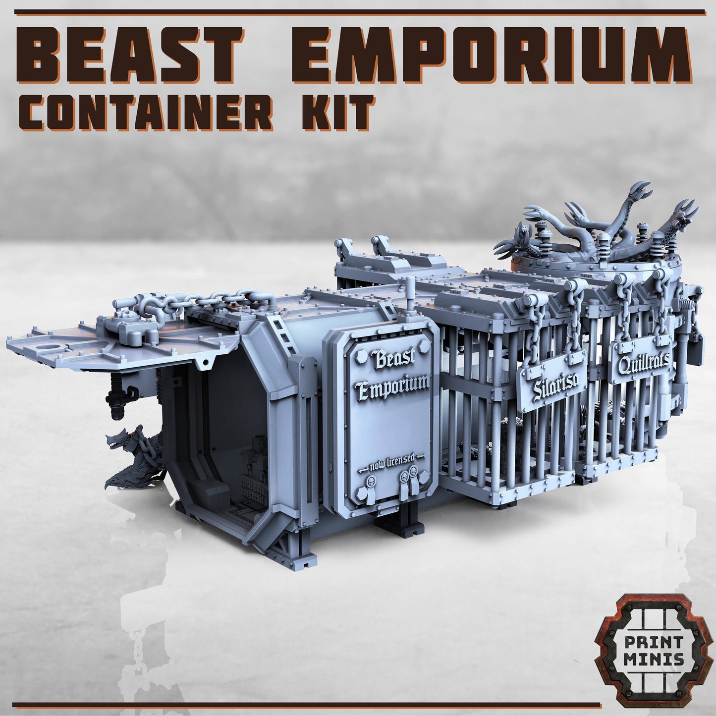 Ultimate Container SCATTER Kit - Sci-Fi Space Industrial Terrain by Print Minis