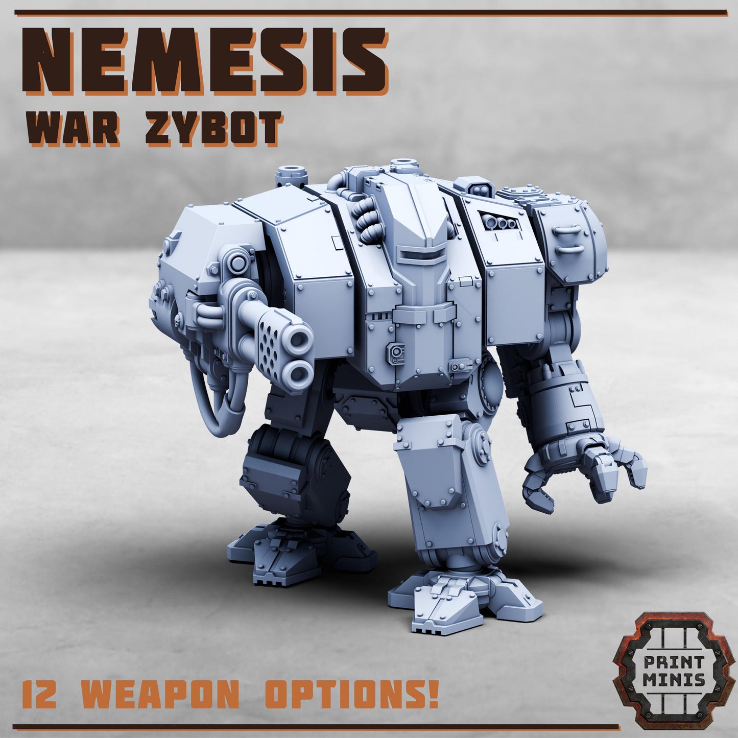 Nemesis - Armatis Mors  - Futuristic Marine Army, Sci-Fi Space Walkers by Print Minis