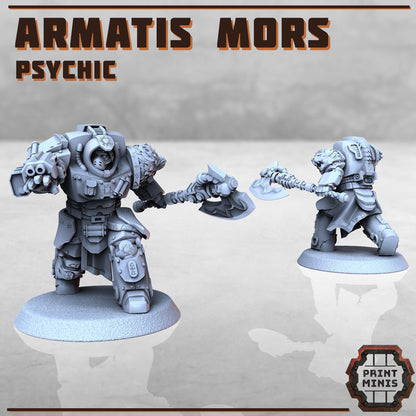 Armatis Mors - Psychic - Futuristic Marine Army, Sci-Fi Space Warriors by Print Minis