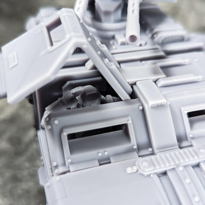 Daedalus Speeder - Armatis Mors  - Futuristic Marine Army, Sci-Fi Space Walkers by Print Minis