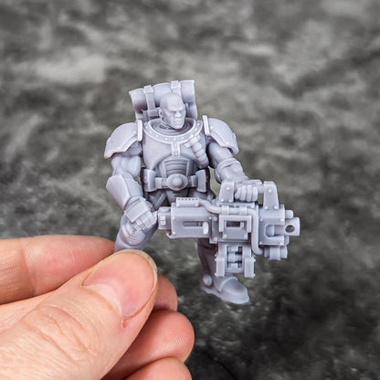 Armatis Mors - Scouts Squad - Futuristic Marine Army, Sci-Fi Space Warriors by Print Minis