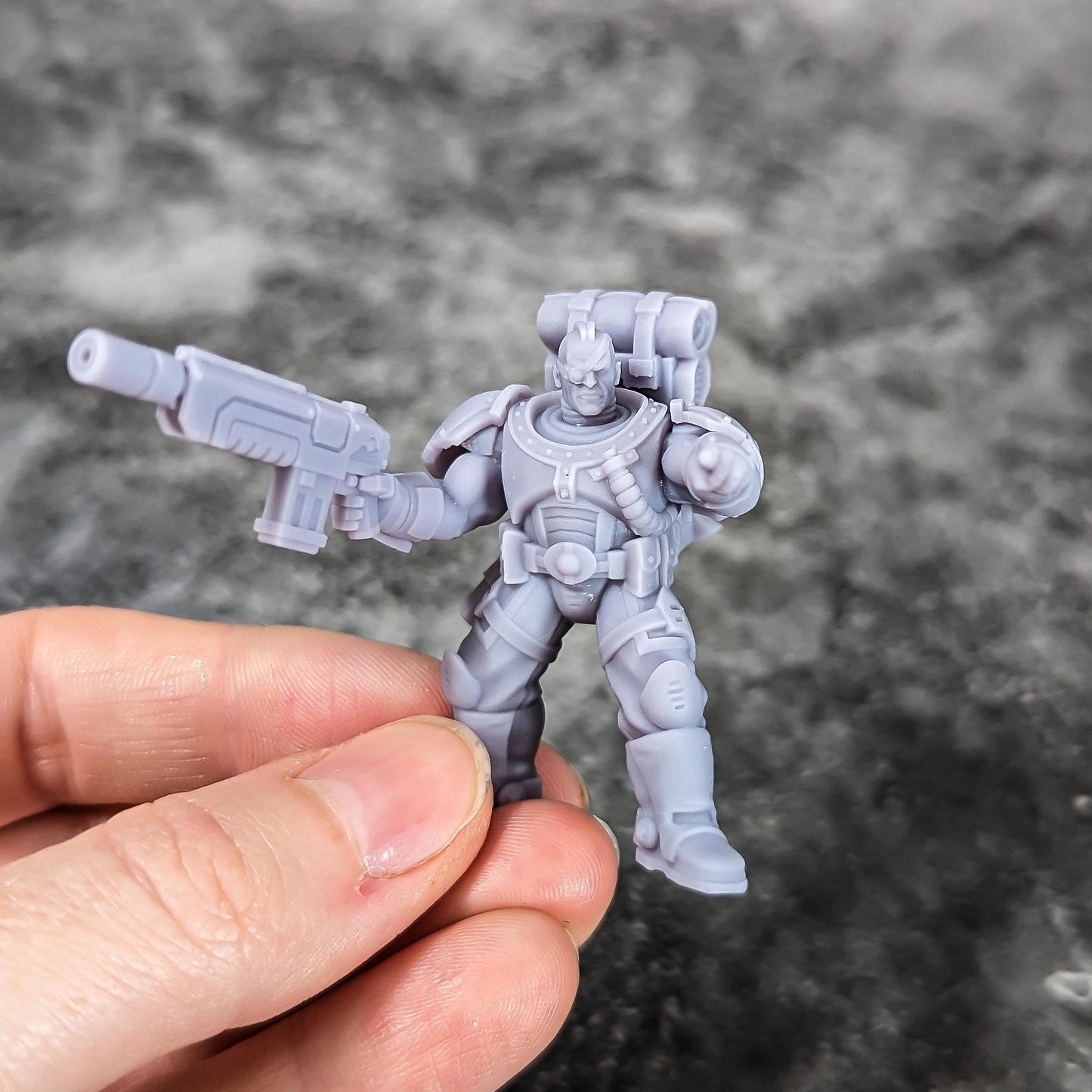 Armatis Mors - Scouts Squad - Futuristic Marine Army, Sci-Fi Space Warriors by Print Minis