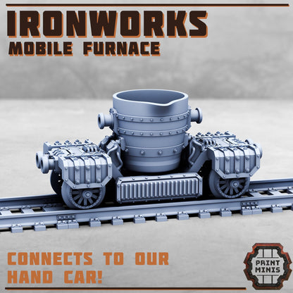 Forge Works - Ironworks Expansion - Sci-Fi Space Industrial Terrain by Print Minis