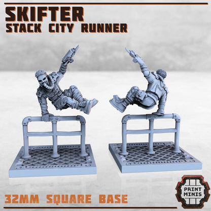 Ammo Bearer + City Runner - Sci-Fi Grimdark Mercenaries by Print Minis