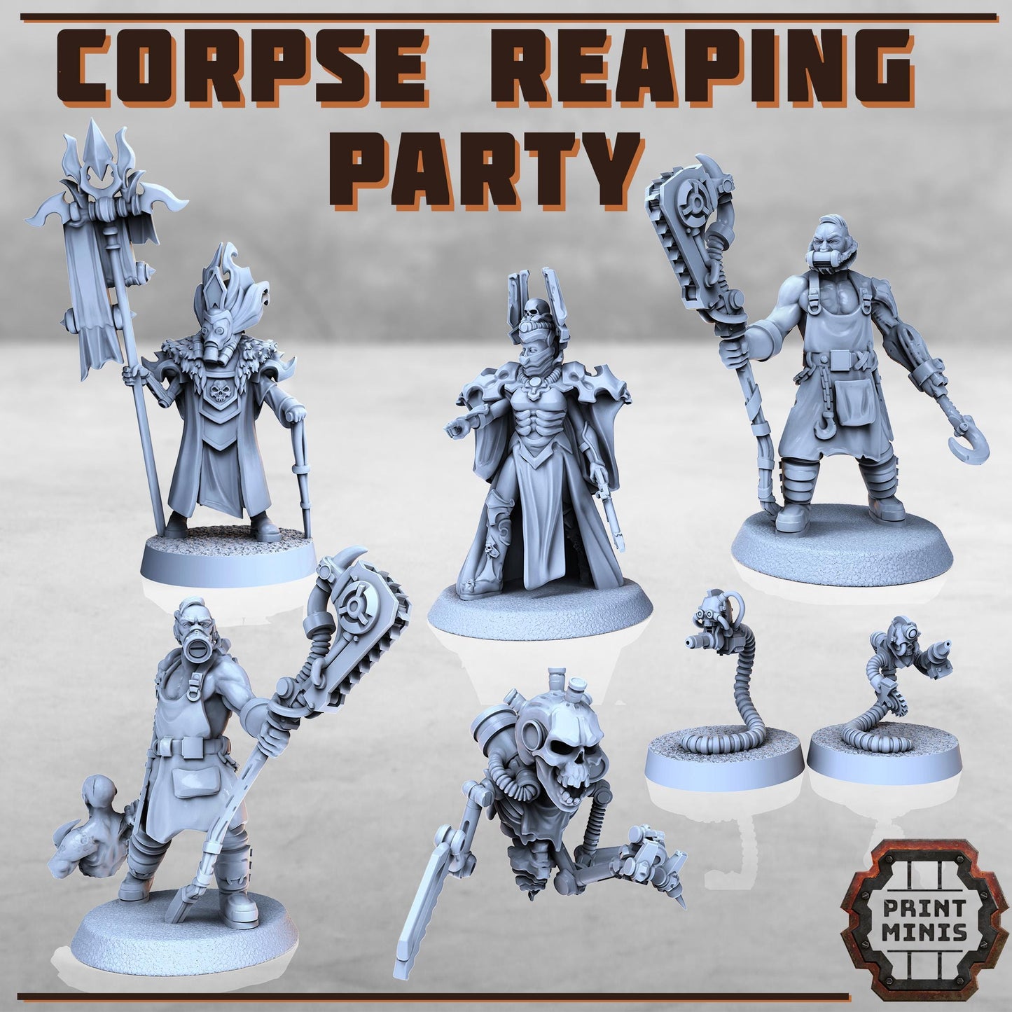 Corpse Reaping Guild - Ultimate Kit - Sci-Fi Grimdark Mercenaries by Print Minis