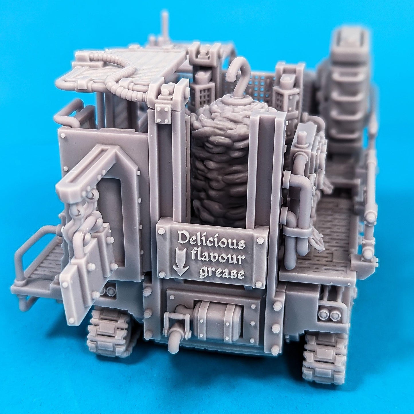 The Kebab Krawler w/ Chef - Sci-Fi Grimdark Mercenaries by Print Minis