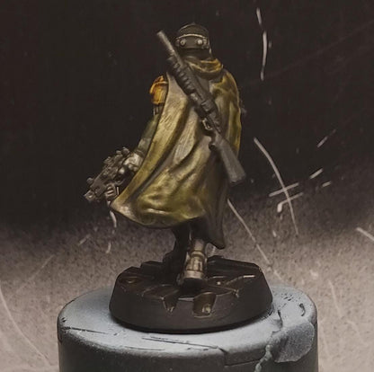 Axis Gallium - Cyborg Bounty Hunter -  Sci-Fi Grimdark Mercenaries by Print Minis