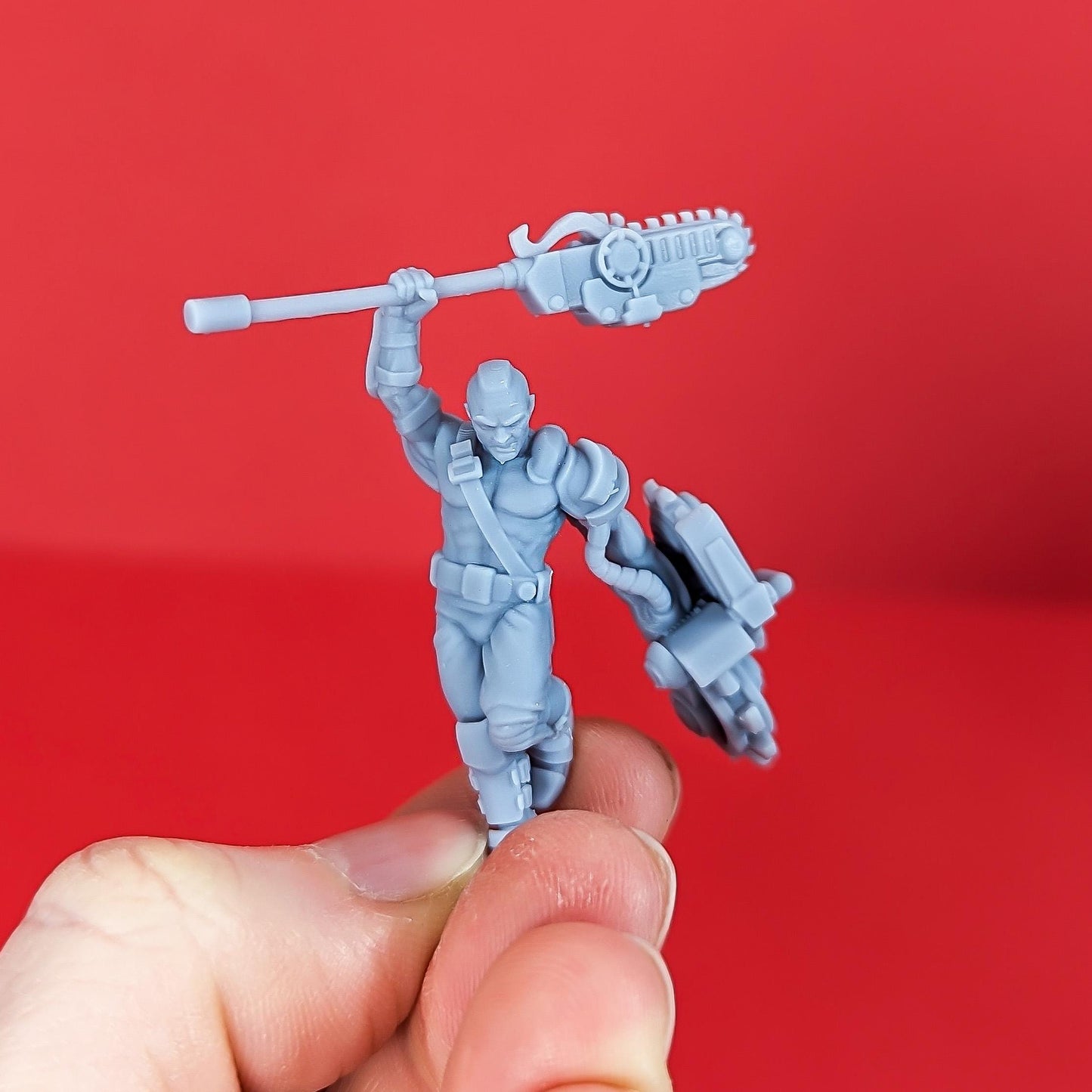 Cyborg Pit Fighters -  Sci-Fi Grimdark Mercenaries by Print Minis