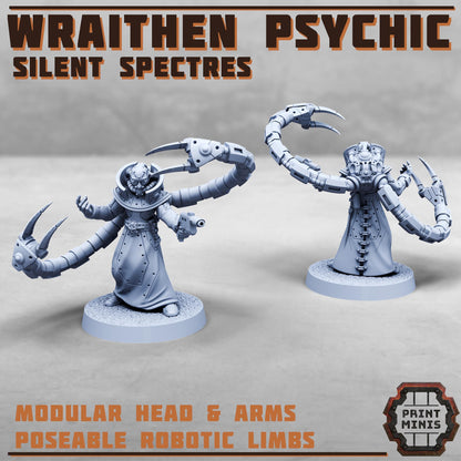 Silent Spectres Ultimate Expansion - Silent Spectres Gang - Sci-Fi Grimdark Mercenaries by Print Minis