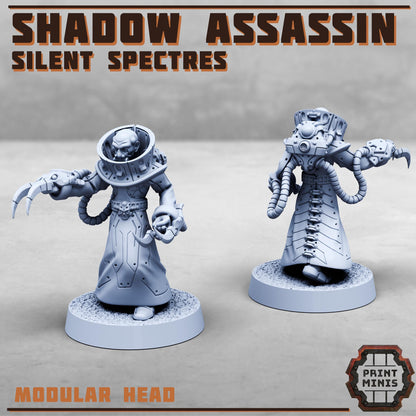 Silent Spectres Ultimate Expansion - Silent Spectres Gang - Sci-Fi Grimdark Mercenaries by Print Minis