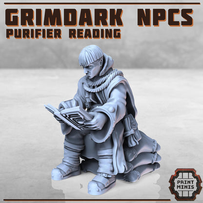 Grimdark NPCs Kit -  Sci-Fi Grimdark Civilians by Print Minis