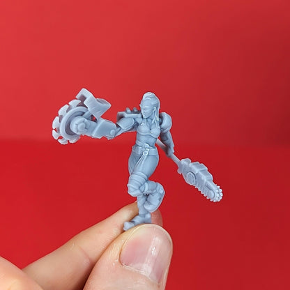 Cyborg Pit Fighters -  Sci-Fi Grimdark Mercenaries by Print Minis