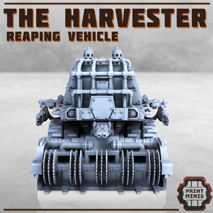 The Harvester Truck - Corpse Harvester Cult -  Sci-Fi Grimdark Gang by Print Minis